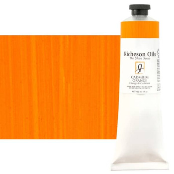 Shiva Signature Permanent Artist Oil Color 150 ml Tube - Cadmium Orange