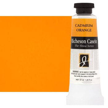 Richeson Casein Artist Colors Cadmium Orange 37 ml