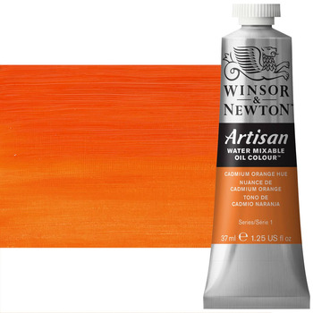 Winsor & Newton Artisan Water Mixable Oil Color - Cadmium Orange Hue, 37ml Tube