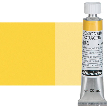 Schmincke Designers' Gouache Cadmium Yellow Light Hue, 20ml