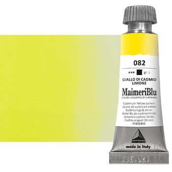 Maimeri-Blu Superior Watercolor - Cadmium Yellow Lemon, 12ml