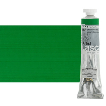 Lascaux Thick Bodied Artist Acrylics Cadmium Green Medium 45 ml