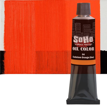 Soho Artist Oil Color Cadmium Orange Hue, 170ml Tube