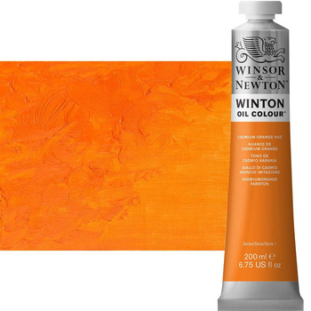 Winton Oil Color - Cadmium Orange Hue, 200ml Tube