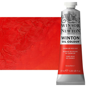 Winton Oil Color - Cadmium Red Hue, 37ml Tube