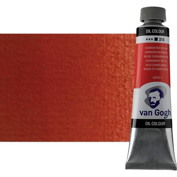Van Gogh Oil Color, Cadmium Red Medium 40ml Tube