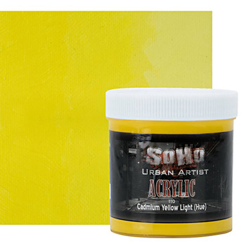 SoHo Urban Artists Heavy Body Acrylic - Cadmium Yellow Light Hue, 500ml