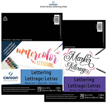 Canson Artist Series Lettering Pads