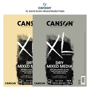 Canson XL Sand Grain Dry Mixed Media Pads