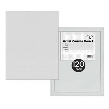 Creative Mark 4x8" Canvas Panels Pack of 120 Pack