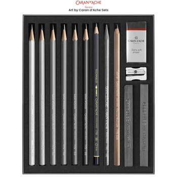 Art By Caran d'Ache Mixed Drawing and Sketching Sets