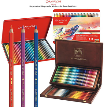 Caran d'Ache Supracolor Soft Aquarelle Pencils & Sets