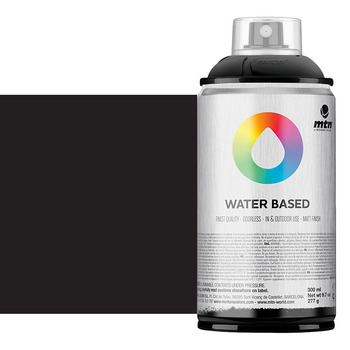 Montana Water Based Spray 300 ml Carbon Black