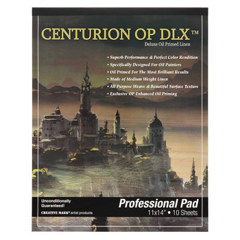 Centurion Deluxe Oil Primed Linen Pad 11"x14" (10 Sheets)