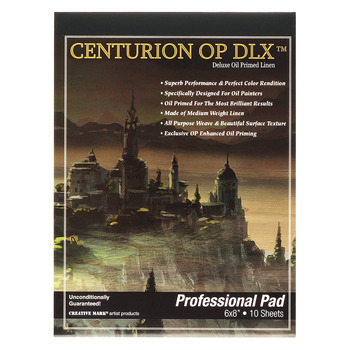 Centurion Deluxe Oil Primed Linen Pad 6"x8" (10 Sheets)