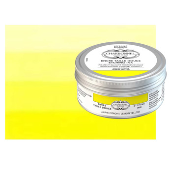 Charbonnel Etching Ink - Lemon Yellow, 200ml Can