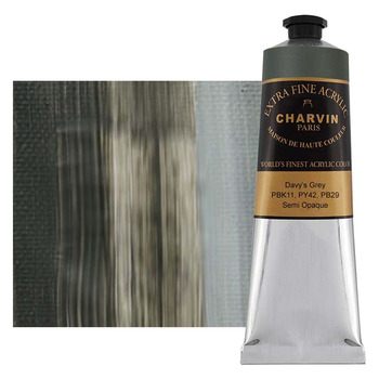Charvin Extra-Fine Artists Acrylic - Davy's Grey, 150ml