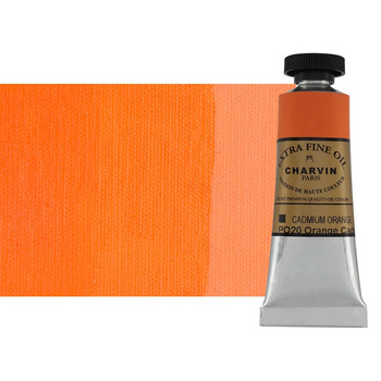 Charvin Professional Oil Paint Extra-Fine, Cadmium Orange - 20ml