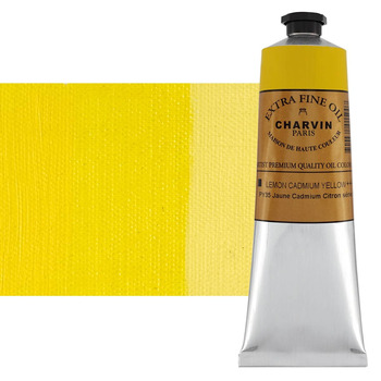 Charvin Professional Oil Paint Extra-Fine, Cadmium Yellow Lemon - 150ml