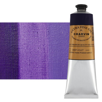 Charvin Professional Oil Paint Extra-Fine, Deep Violet - 150ml