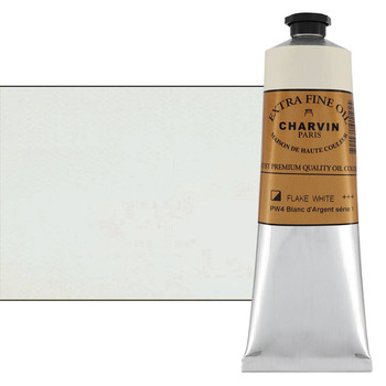 Charvin Professional Oil Paint Extra-Fine, Flake White Hue - 150ml