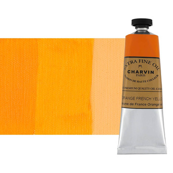 Charvin Professional Oil Paint Extra-Fine, French Yellow Orange - 60ml