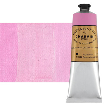 Charvin Professional Oil Paint Extra-Fine, Julia Pink - 150ml