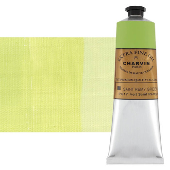 Charvin Professional Oil Paint Extra-Fine, Saint Remy Green - 150ml