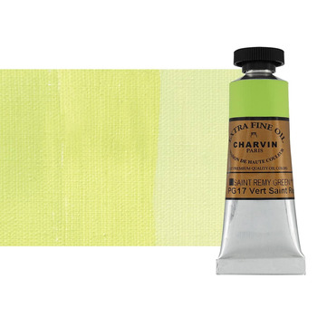 Charvin Professional Oil Paint Extra-Fine, Saint Remy Green - 20ml