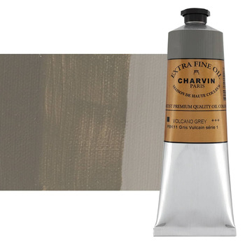 Charvin Professional Oil Paint Extra-Fine, Vulcain Grey - 150ml