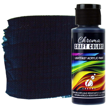 Chroma Acrylic Craft Paint - Outer Space, 2oz Bottle