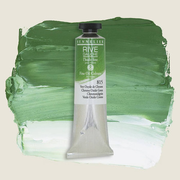 Sennelier Rive Gauche Oil 40Ml Chrome Oxide Green