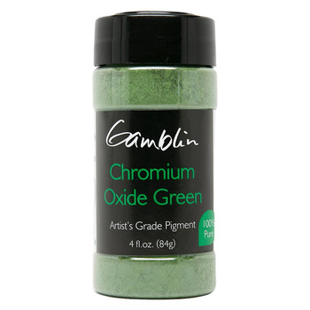Gamblin Dry Pigment - Chromium Oxide Green, 84 Grams