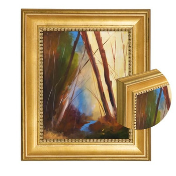 Classique 14x18" Gold Leaf Wood Frame 55