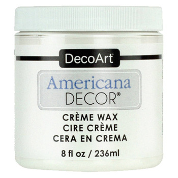 DecoArt Americana Creme Wax 8oz - Clear