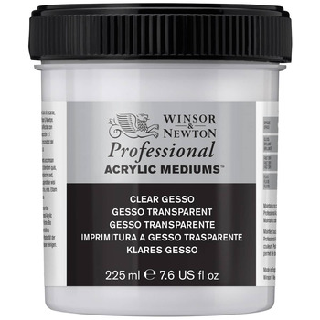 Winsor & Newton Artists Acrylic Mediums And Additives Clear Gesso 225 ml