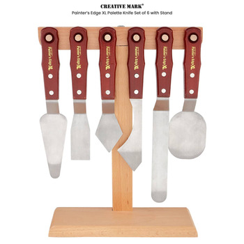 Painter's Edge XL Palette Knife & Stand Set by Creative Mark