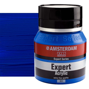 Amsterdam Expert Acrylic, Cobalt Blue 400ml Jar