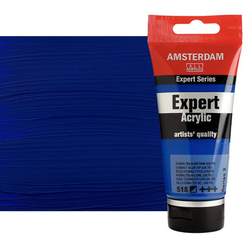 Amsterdam Expert Acrylic, Cobalt Blue Deep Ultramarine 75ml Tube