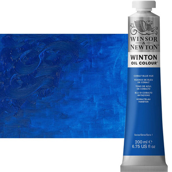 Winton Oil Color - Cobalt Blue Hue, 200ml Tube