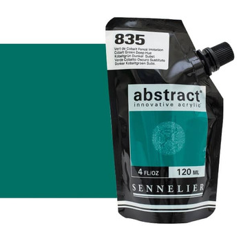 Sennelier Abstract Acrylic Cobalt Green Deep Hue 120 ml