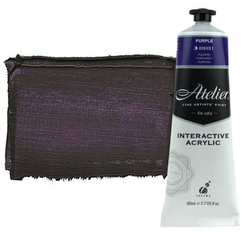 Chroma Atelier Interactive Artists Acrylic Purple 80 ml