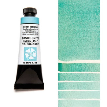Daniel Smith Extra Fine Watercolor - Cobalt Teal Blue, 15 ml Tube