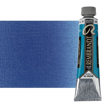 Rembrandt Extra-Fine Artists' Oil - Cobalt Turquoise Blue, 40ml Tube