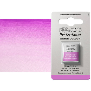Winsor & Newton Professional Watercolor Half Pan - Cobalt Violet