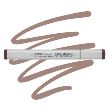 COPIC Sketch Marker E74 - Cocoa Brown