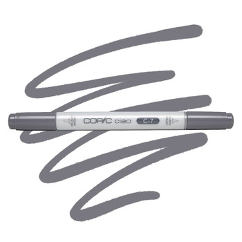 COPIC Ciao Marker C7 - Cool Gray 7