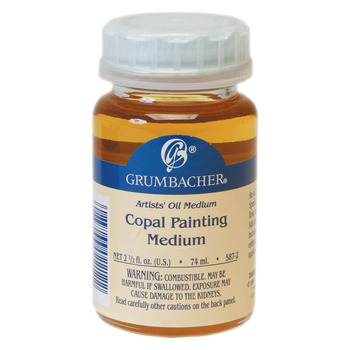 Grumbacher Pre-Tested Copal Painting Medium, 2.5 oz Bottle