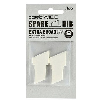 Copic Wide Nibs - Extra-Broad Tip Pack of 2