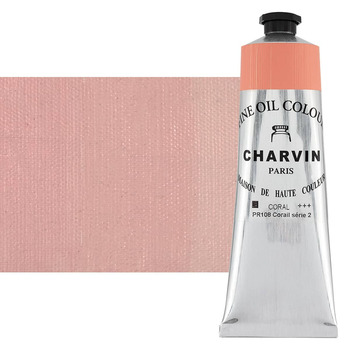 Charvin Fine Oil Paint, Coral - 150ml